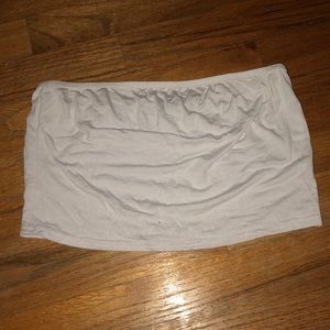 Nasty Gal white tube top